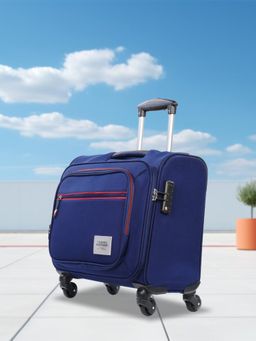 Tommy Hilfiger - Taylor Overnighter Navy Blue 4 Wheel Trolley Bag 44 cm (S)