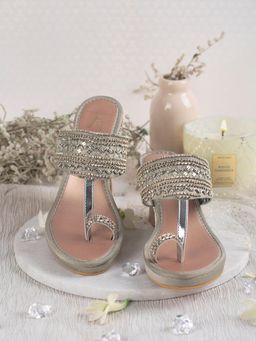 House of Vian - Silver Tara Wedges