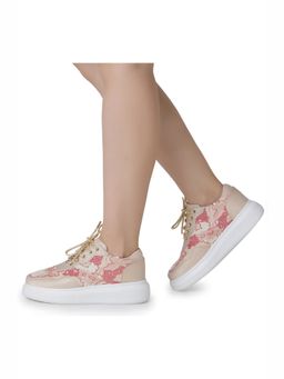Anaar - Pink Begums In Pink Classic Sneakers