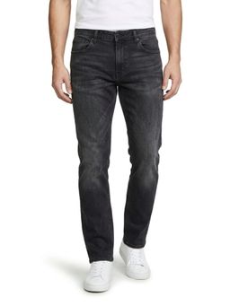DESIGN ELEMENTS - Men Light Fade Slim Fit Black Jeans