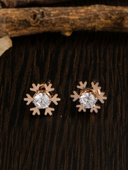 E2O - Gold Stud Earrings For Women