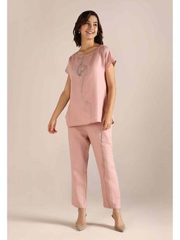 Kaveri - Pink Body Line Roots Co-Ord