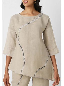 Kaveri - Beige Wiggle Co-Ord