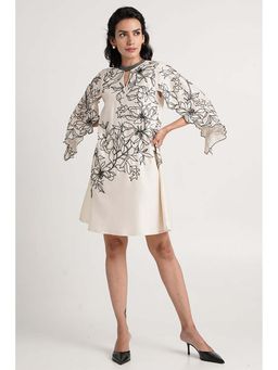 MADDER MUCH - Leo - Monochrome Shift Dress