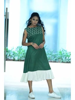 Taraasi - Double Drama' Handloom Cotton Dress