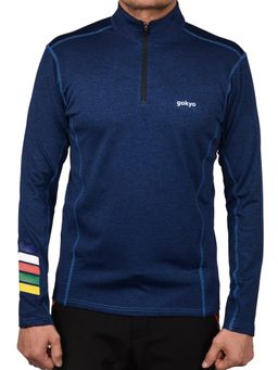 GOKYO OUTDOOR CLOTHING & GEAR - K2 Melange Trekking Ink Navy Blue T-Shirt