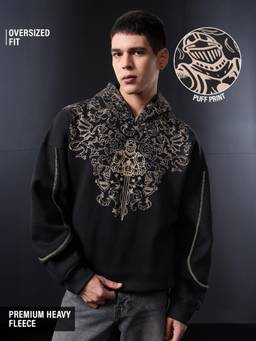 The Souled Store - Originals: Knighthood Men Oversized Hoodie
