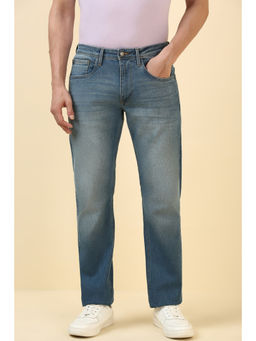 Allen Solly - Men Blue Regular Fit Mid Wash Jeans
