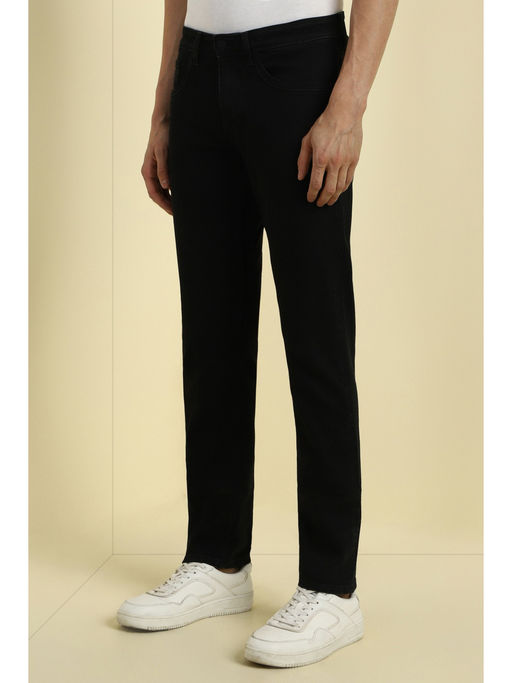 Slim Fit Allen Solly Black Jeans Buy Allen Solly Men Black Slim