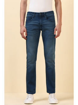 Allen Solly - Men Blue Slim Fit Mid Wash Jeans