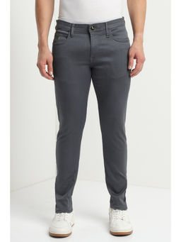 Allen Solly - Men Grey Slim Fit Dark Wash Jeans
