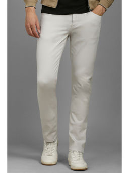 Louis Philippe - Men Grey Dark Slim Fit Jeans