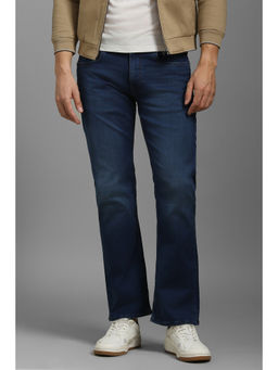 Louis Philippe - Men Navy Blue Mid Slim Fit Jeans
