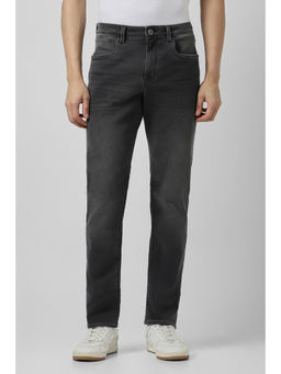 Van Heusen - Men Grey Mid Wash Regular Fit Jeans