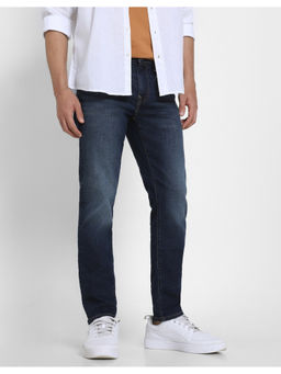 American Eagle - Men Navy Blue Airflex Slim Jeans