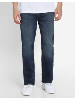 American Eagle - Men Navy Blue Easyflex Slim Bootcut Jeans