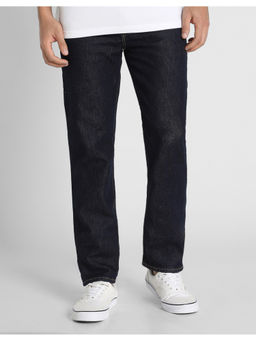 American Eagle - Men Navy Blue Easyflex Tencel Fibers Slim Straight Jeans