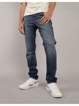 American Eagle - Men Navy Blue 24/7 Athletic Skinny Jeans