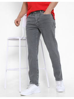 American Eagle - Men Grey Easyflex Tencel Fibers Slim Straight Jeans