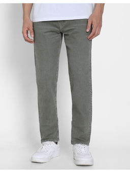 American Eagle - Men Grey Easyflex Tencel Fibers Slim Straight Jeans