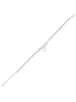 Voylla - Stylish ROCKSTAR Silver Tone Rakhi