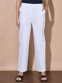 FFU - Women Pin Striped Straight Trousers