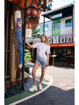 Muvazo - Oceanic Ombre Dress- Grey