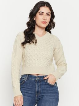 Madame - Women Crop Sweater
