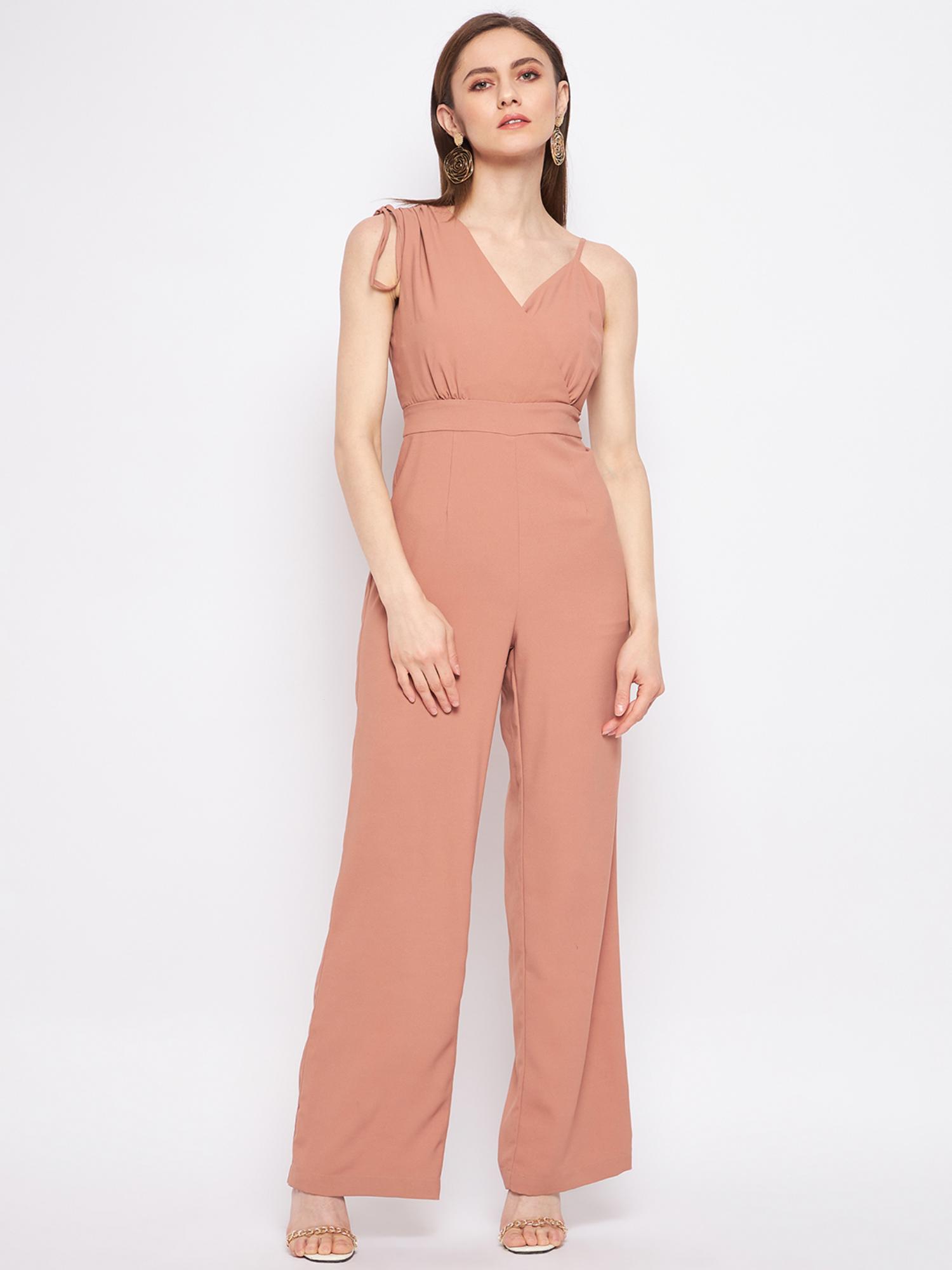 madame Women Peach Jump Suit-picture-18