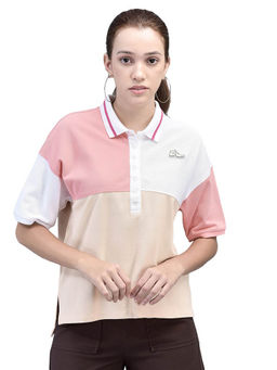 WOODLAND - Womens Multicolor Polo T-Shirt