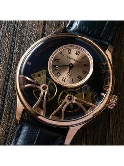 Earnshaw - Scientists Faraday Double Barrel Automatic 40 Jewels Mens Watch - ES-8179-09