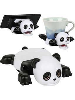 House of Quirk - White Panda Coasters Funny Dual Use Drink Coaster & Phone Stand