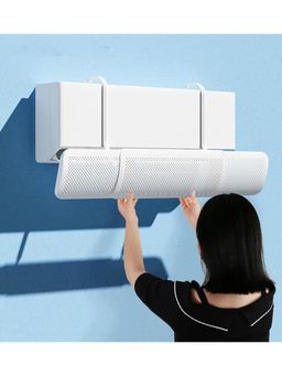 House of Quirk - White Adjustable AC Air Deflector Windshield Spacing Suitable for Hanging