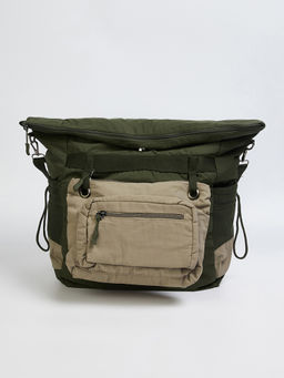 max - Women Colourblock Backpack with Strap