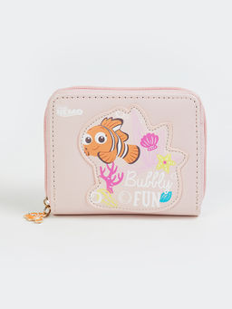 max - Women Appliqued Zip-Around Wallet