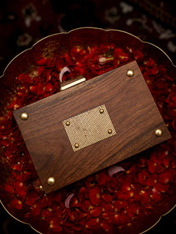 Haute Sauce - The Heritage Wooden Clutch - Classic Walnut