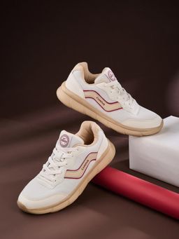 Campus - Evaro Men Off White Running Shoes