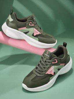 Campus - Filt Women Olive Sneakers