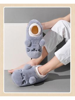 Drunken - Women Grey Room Slippers