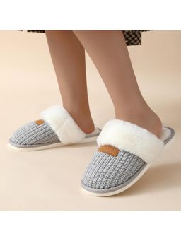Drunken - Women Grey Room Slippers