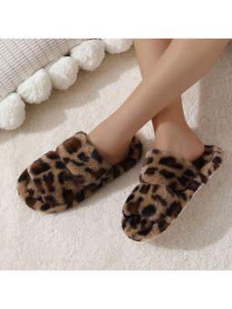 Drunken - Women Brown Room Slippers