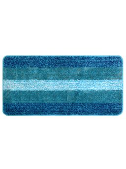 Saral Home - Turquoise Microfiber Anti Skid Floor Mat 50x100 cm