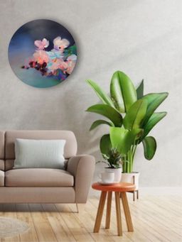 The Art House - Abstract Painting Multicolor (20X20 Inches)