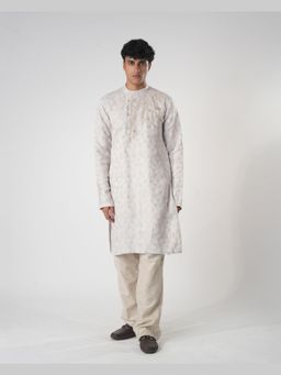 Orthodox - Beige Elder's Crest Kurta