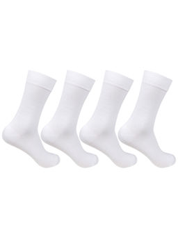 Bonjour - Mens Cotton Plain Formal Socks (Pack of 4)