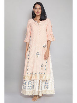 Aurelia - Pink Mughal Ethnic Kurta