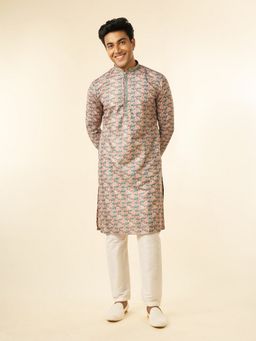 Diwas by Manyavar - Multicolor Festive Men Kurta with Pyjama