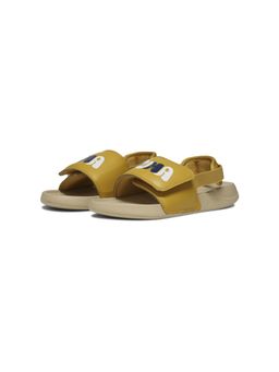 Puma - Beige Popcat 20 Kids' Backstrap Sliders