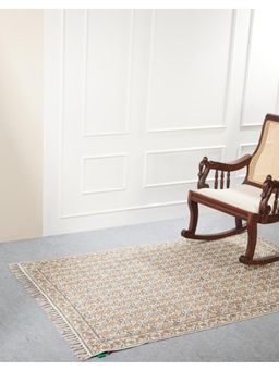 Fabindia - Gulbagh Cotton Hand Block Dhurrie