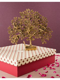 Fabindia - Suvarn Brass Tree Of Life Decor
